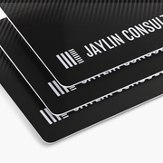 White Plastic Business Cards